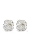 Magda Butrym Rose Silver Earrings In Silver
