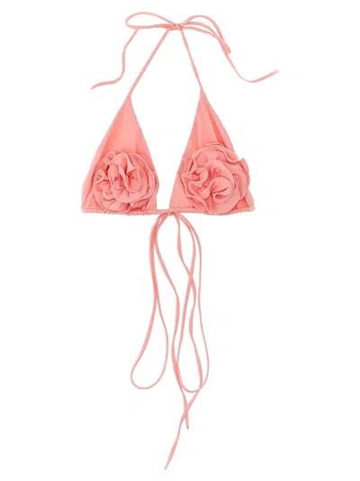 Magda Butrym Rose Swimsuit Bra In Pink