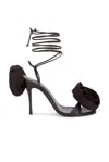 MAGDA BUTRYM ROSETTE STRAPPY SANDAL