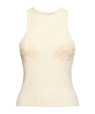 Magda Butrym Round-neck Knitted Vest In Multi