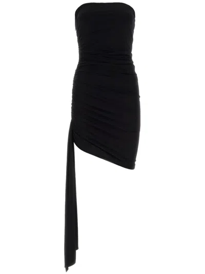 MAGDA BUTRYM RUCHED MINI DRESS