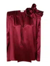 Magda Butrym Blusa - Rojo In Rojo