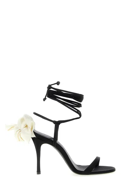 MAGDA BUTRYM SATIN SANDALS