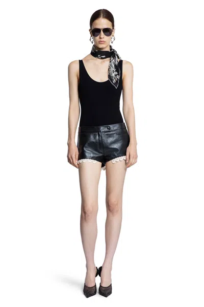 Magda Butrym Scoop Back Bodysuit In Black