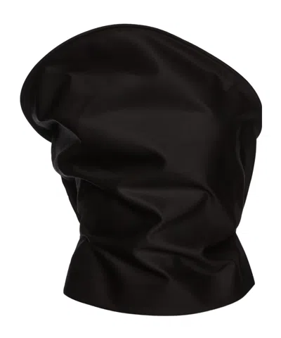 MAGDA BUTRYM MAGDA BUTRYM SCULPTURAL STRAPLESS BUSTIER TOP