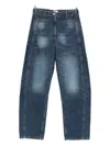 Magda Butrym Seam-detailing Jeans In Blue