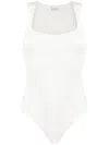 Magda Butrym Seamless Stretch-jersey Bodysuit In White