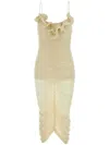 Magda Butrym Dress In Neutrals