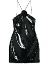 Magda Butrym Sequin Mini Dress In Black