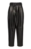 Magda Butrym Sheep Leather Pants In Black