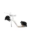 Magda Butrym Floral Decorative High-heeled Sandals