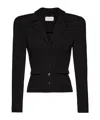 Magda Butrym Single-button Suit Coat In Black