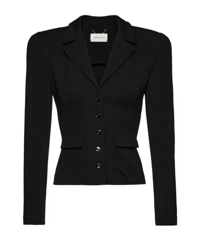 Magda Butrym Single-button Suit Coat In Black
