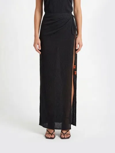 Magda Butrym Skirt  Woman Color Black In Multi