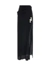 Magda Butrym Pareo Long Women's Skirt In Black