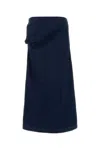 Magda Butrym Pocket Midi Skirt In Blue