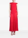 Magda Butrym Dress 11 In Red Polyamide Polyester In 红色