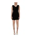 Magda Butrym Jersey Dress In Black