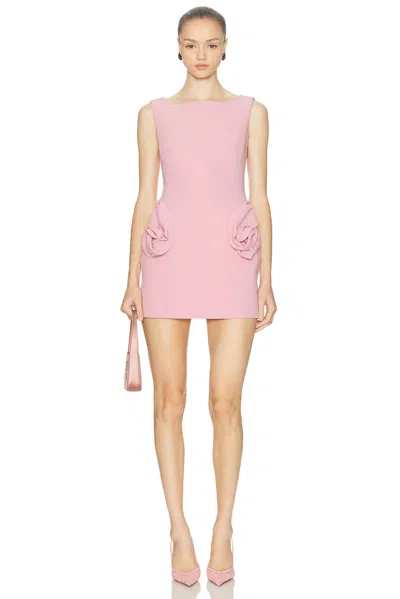 Magda Butrym Sleeveless Mini Dress In Pink