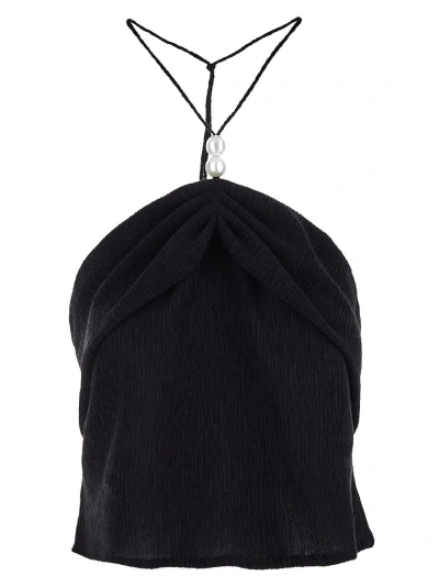 Magda Butrym Sleeveless Top In Black