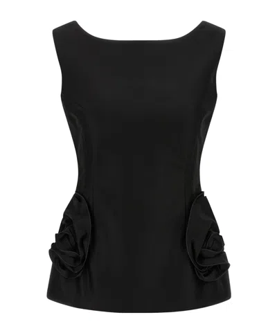 Magda Butrym Sleeveless Vest In Black