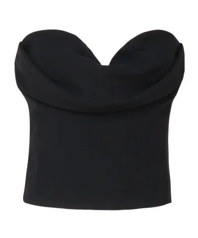 Magda Butrym Sleeveless Vest In Black