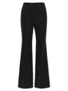 Magda Butrym Trousers Flared Leg Back Pocket In Blue