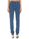 Magda Butrym Women Slim Fit Jeans In Navy