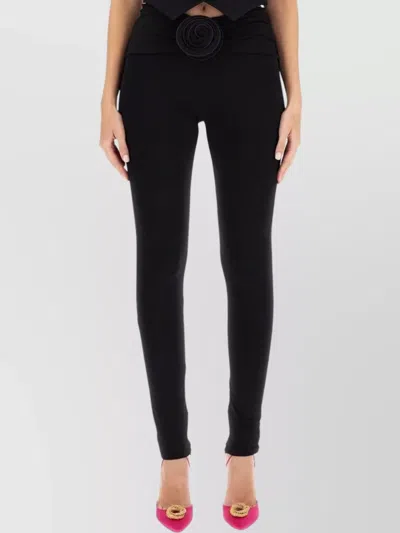 Magda Butrym Slim Fit Trousers Ankle Length