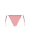 Magda Butrym Pink Self-tie Bikini Bottoms