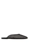 Magda Butrym Black Mesh Mule In Black