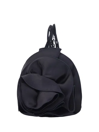 Magda Butrym Small Devana Handbag In Black