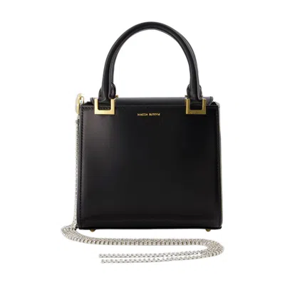 Magda Butrym Small Zorya  Hobo Bag In Black