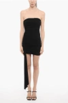 Magda Butrym Black Strapless Minidress