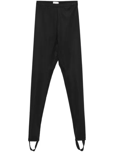 Magda Butrym Stirrup Leggings In Black