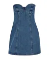 Magda Butrym Denim Dress In Blue