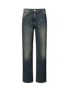 Magda Butrym Straight-leg Denim Jeans In Blue