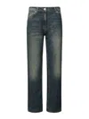 Magda Butrym Straight-leg Denim Jeans In Blue