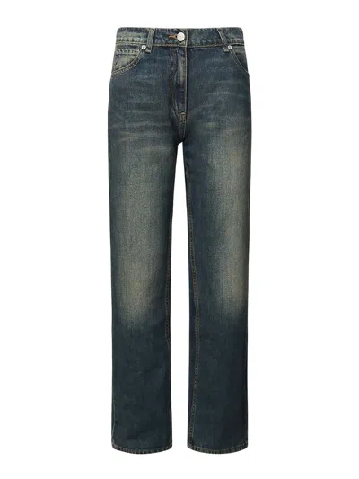 Magda Butrym Straight-leg Denim Jeans In Blue