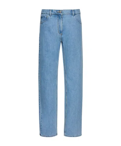 Magda Butrym Straight-leg Jeans In Blue
