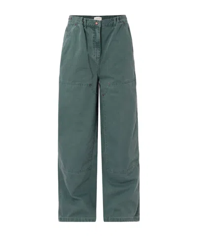 Magda Butrym Straight-leg Jeans With Belt Loops In Blue