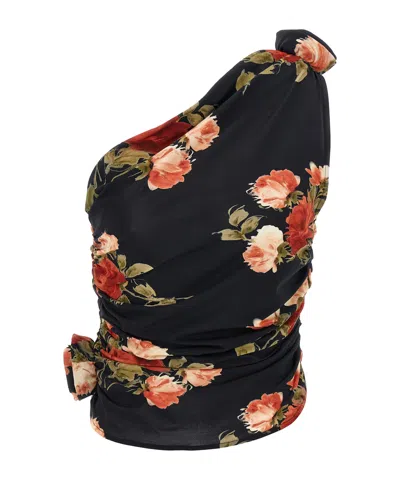MAGDA BUTRYM MAGDA BUTRYM PRINTED ONE-SHOULDER T-SHIRT