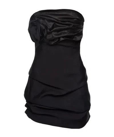 MAGDA BUTRYM MAGDA BUTRYM STRAPLESS RUCHED MINI DRESS