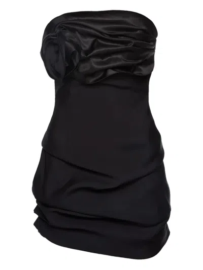 MAGDA BUTRYM STRAPLESS RUCHED MINIDRESS