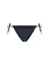 Magda Butrym String Tie Bikini Bottom In Black