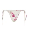 Magda Butrym String Tie Swim Bottoms In White