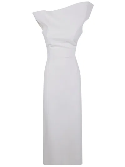 Magda Butrym "sukienka" Midi Dress In White