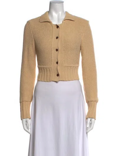Pre-owned Magda Butrym Sweater In Neutrals