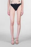 Magda Butrym Swim Bottom 03 Beachwear In Black Polyamide