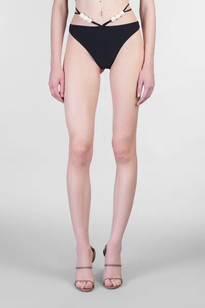 Magda Butrym Swim Bottom 03 Beachwear In Black Polyamide
